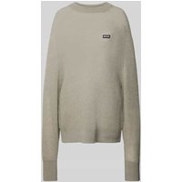 ROTATE Oversized Wollpullover in Strick-Optik in Mittelgrau, Größe 38 ROTATE Oversized Wollpullover in Strick-Optik in Mittelgrau, Größe 38 von ROTATE