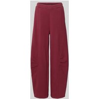 ROTATE Stoffhose mit Zierfalten in Bordeaux, Größe M ROTATE Stoffhose mit Zierfalten in Bordeaux, Größe M von ROTATE