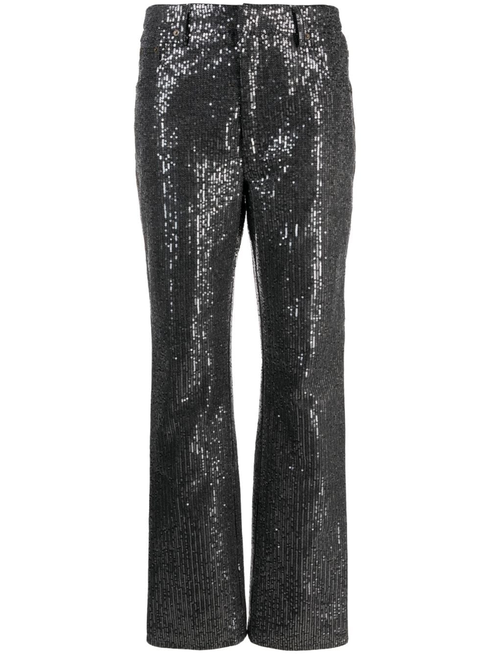 ROTATE BIRGER CHRISTENSEN Jeans mit hohem Bund - Schwarz von ROTATE BIRGER CHRISTENSEN