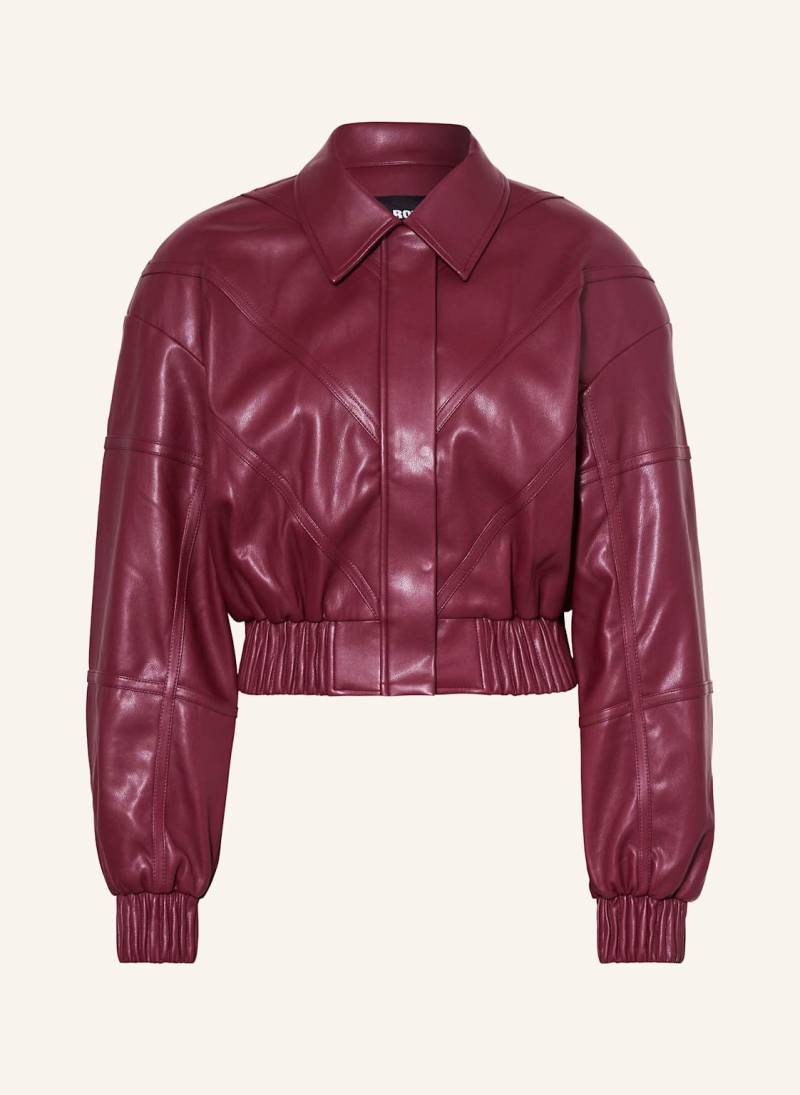 Rotate Blouson In Lederoptik rot von ROTATE