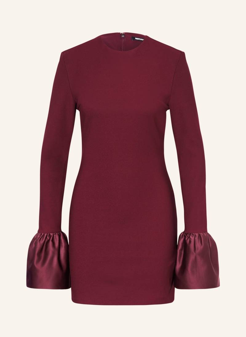 Rotate Cocktailkleid Mit Mesh rot von ROTATE