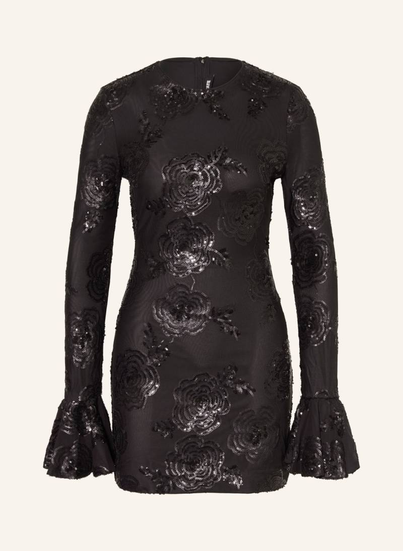 Rotate Cocktailkleid Mit Pailletten schwarz von ROTATE