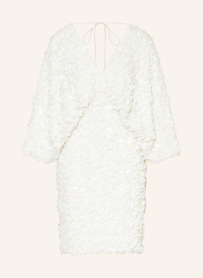 Rotate Kleid Mit Pailletten Und 3/4-Arm weiss Rotate Kleid Mit Pailletten Und 3/4-Arm weiss von ROTATE