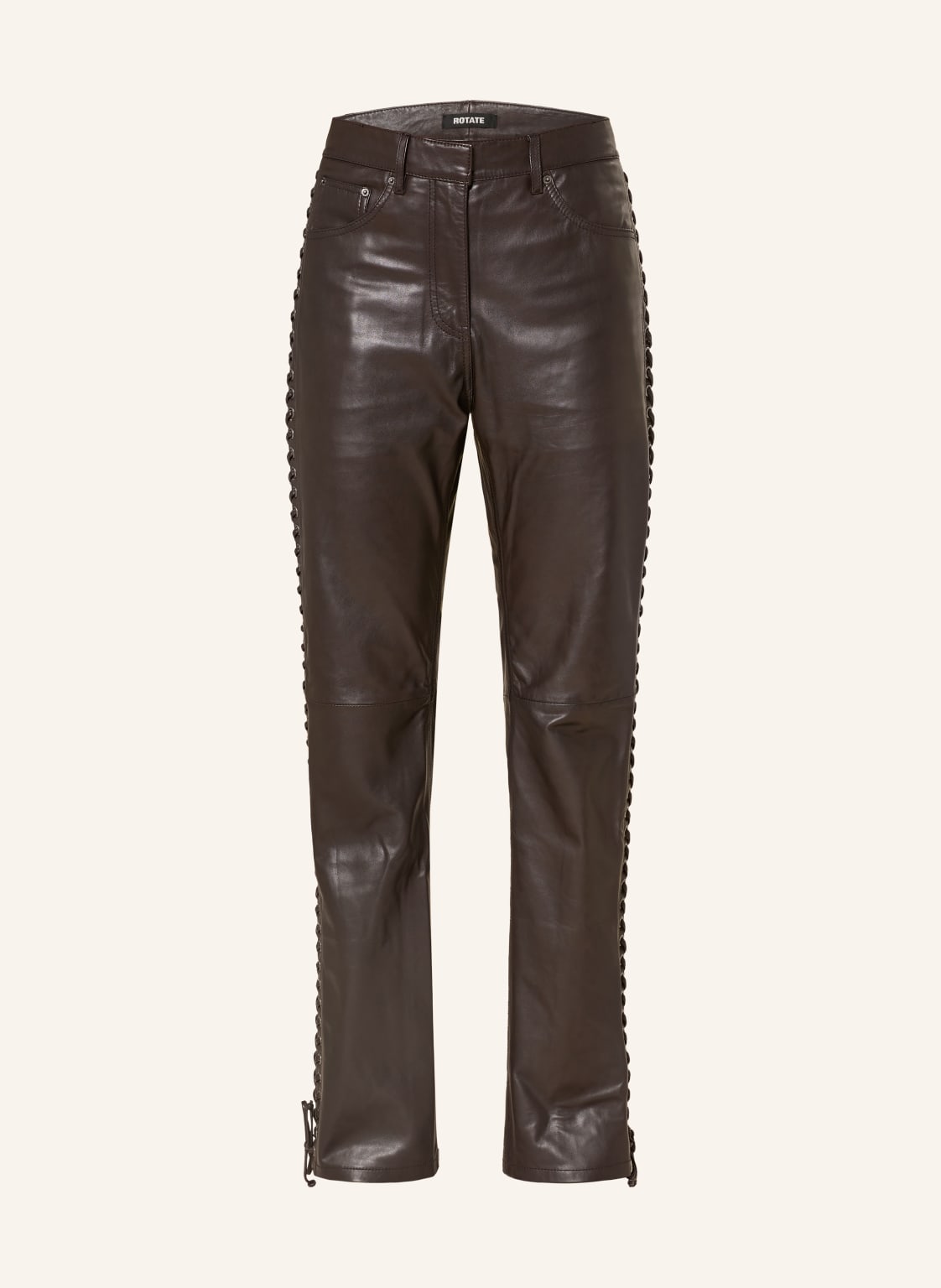 Rotate Lederhose braun von ROTATE