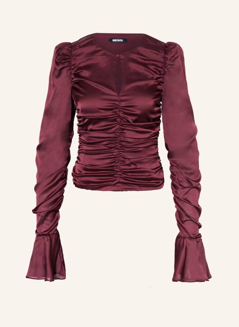 Rotate Satinbluse rot von ROTATE