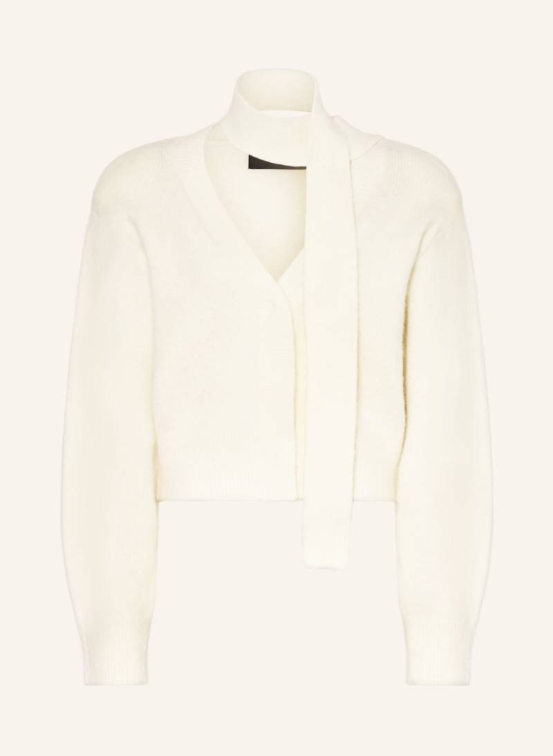 Rotate Strickjacke Mit Alpaka weiss von ROTATE