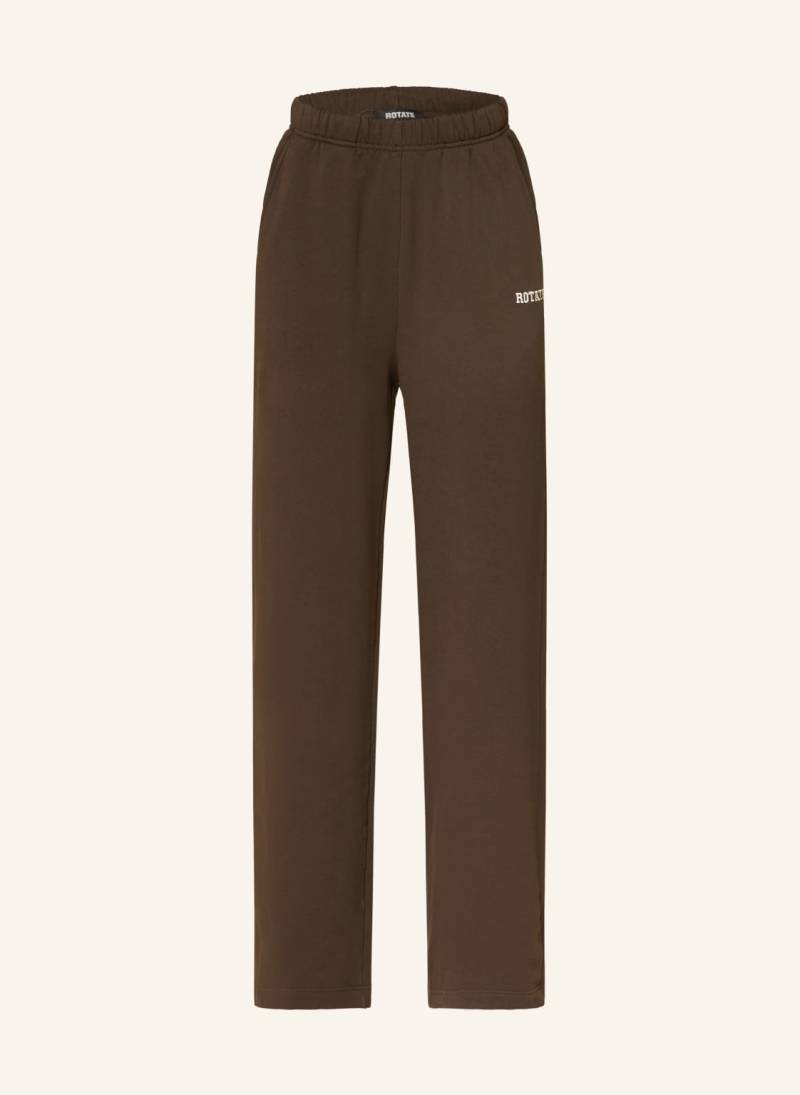 Rotate Sweatpants braun von ROTATE