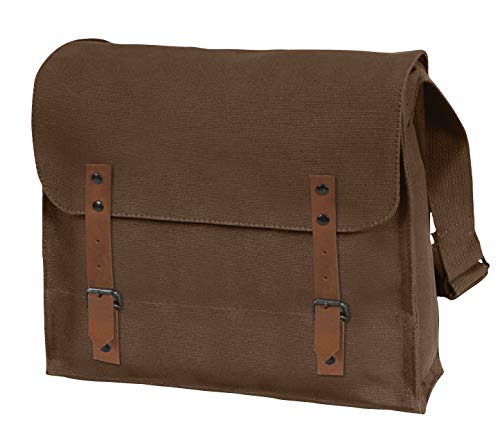 ROTHCO Canvas Medic Bag Crossbody Schultertasche mit Lederverschluss von ROTHCO