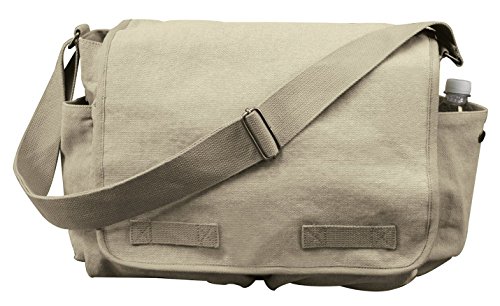 Rothco HW Classic Messenger Bag - Khaki von ROTHCO