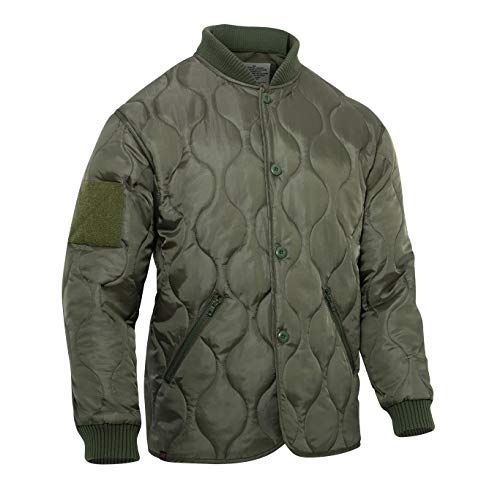 Rothco 19778 gesteppte Woobie-Jacke, Farbe: Olivgrün, Größe: 2XL Rothco 19778 gesteppte Woobie-Jacke, Farbe: Olivgrün, Größe: 2XL von ROTHCO