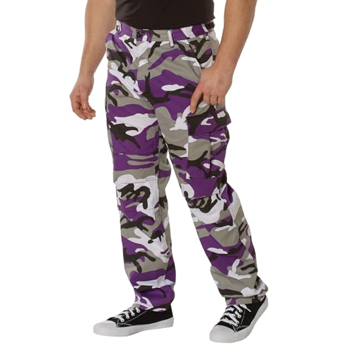 Rothco Herren Klassisch Cargohose, Ultra Violet Camo, X-Large von ROTHCO