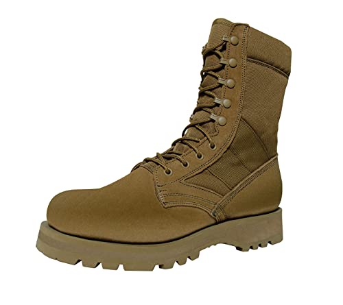 Rothco Sierra Sole Tactical Boots - 20.3 cm - stabiles und zuverlässiges Schuhwerk für jedes Abenteuer, Coyote Braun, 43 EU Rothco Sierra Sole Tactical Boots - 20.3 cm - stabiles und zuverlässiges Schuhwerk für jedes Abenteuer, Coyote Braun, 43 EU von ROTHCO