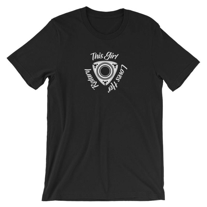 Dieses Mädchen Liebt Ihr Dreh-Kurzarm Unisex T-Shirt von ROTORHOLIC