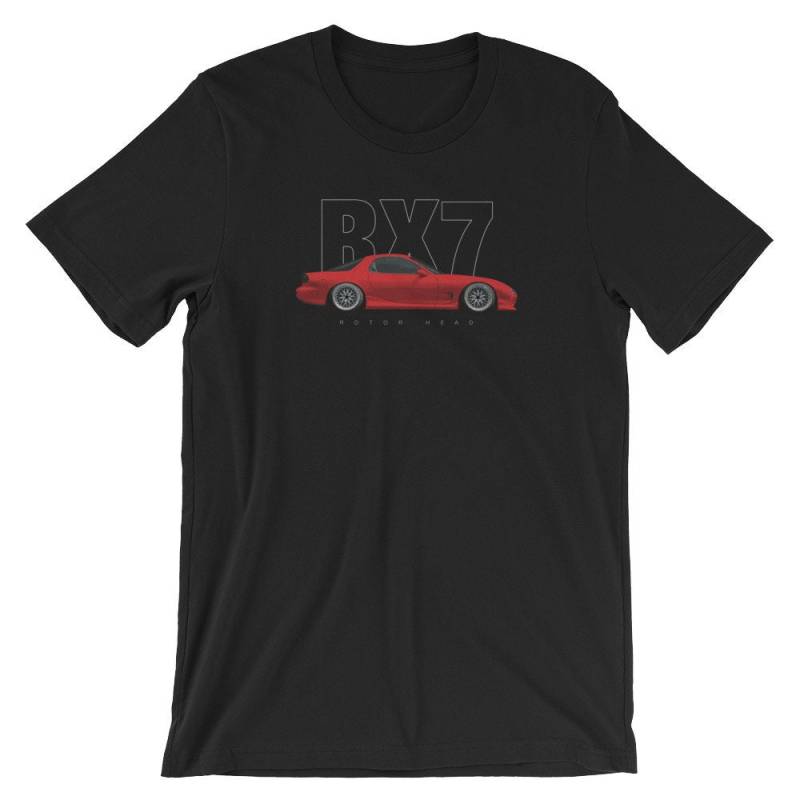 Rx7 Vy 60V Kurzärmeliges Unisex-T-Shirt Rx7 Vy 60V Kurzärmeliges Unisex-T-Shirt von ROTORHOLIC