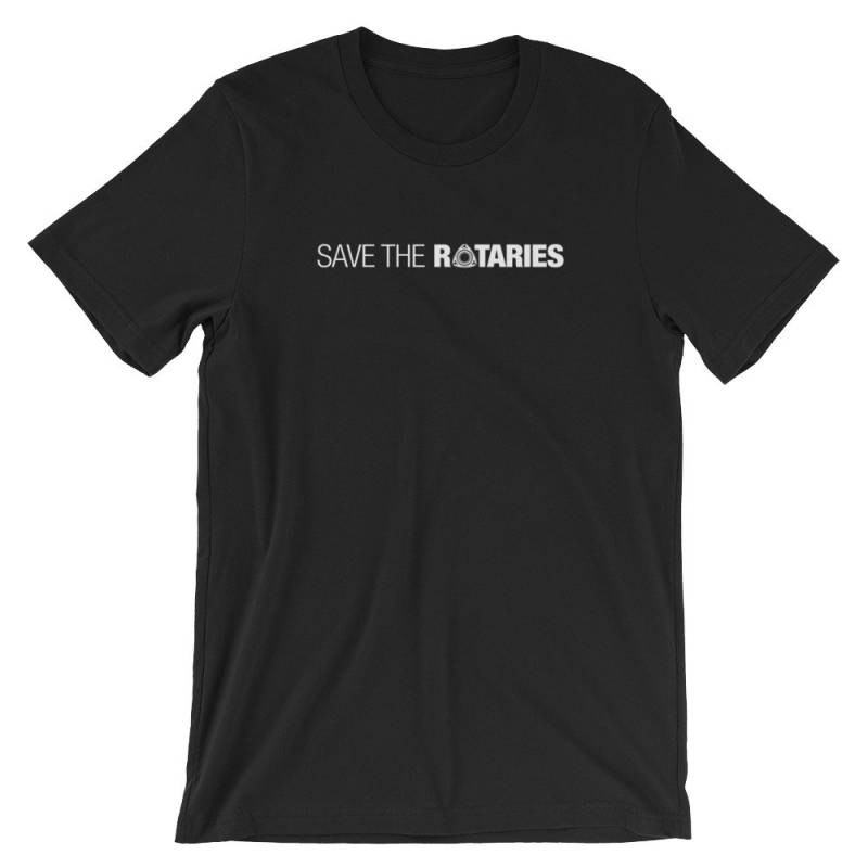 Speichern Sie Die Rotaries Kurzarm Unisex T-Shirt von ROTORHOLIC