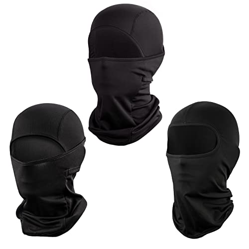 ROTTO (3 Pack Sturmhaube Skimaske Balaclava Gesichtshaube für Fahrrad Motorrad Unisex von ROTTO