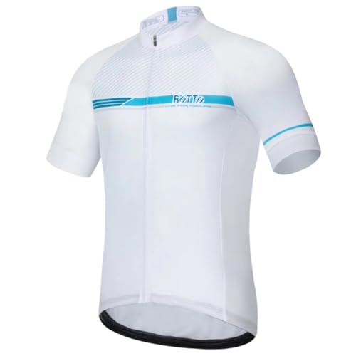 ROTTO Herren Radtrikot Fahrrad T-Shirt Kurzarm Einfache Linien Serie von ROTTO