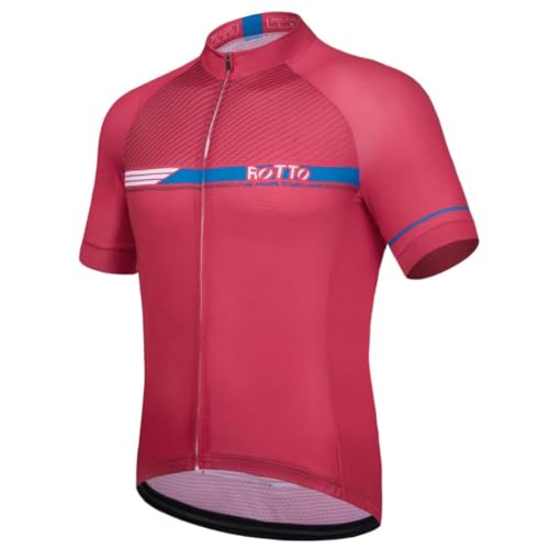 ROTTO Herren Radtrikot Fahrrad T-Shirt Kurzarm Einfache Linien Serie von ROTTO