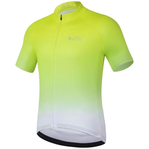 ROTTO Herren Radtrikot Fahrradtrikot Kurzarm Farbverlauf Serie von ROTTO