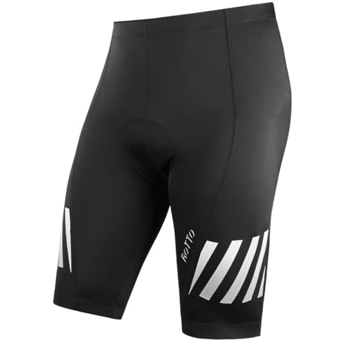 ROTTO Radlerhose Herren Fahrradhose Kurz Radhose Gepolstert Gemütlich stoßfeste von ROTTO