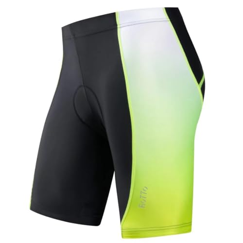 ROTTO Radlerhose Herren Fahrradhose Kurz Radhose Gepolstert Gemütlich stoßfeste von ROTTO