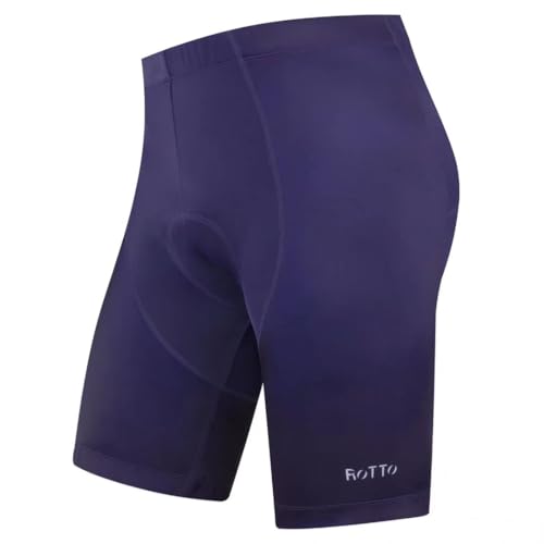 ROTTO Radlerhose Herren Fahrradhose Kurz Radhose Gepolstert Gemütlich stoßfeste von ROTTO