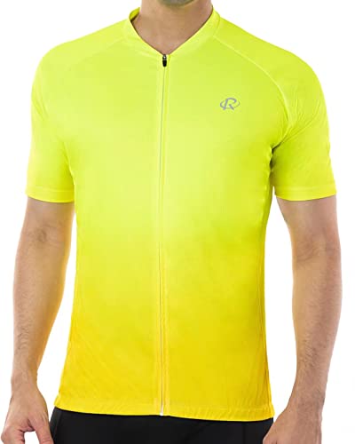 ROTTO Radtrikot Herren Fahhradtrikot MTB Rennrad Trikot Kurzarm Fahrradbekleidung von ROTTO