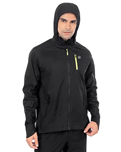 ROTTO Regenjacke Herren Fahrradjacke Fahrrad Windjacke Wasserdichte für Outdoor Softshell Leichtgewichtig von ROTTO