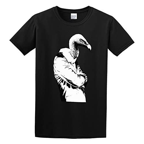 Douwo Mens Them Crooked Vultures Logo T Shirts Size XL von ROUBEIJIA