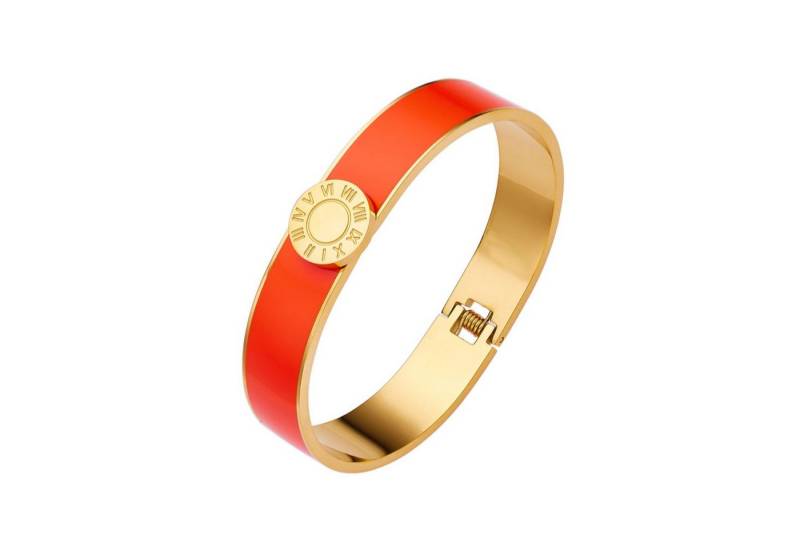 ROUGEMONT Armreif Emaillierter Damen Trend Fashion Armreif Armband Edelstahl, Sommer Trend von ROUGEMONT