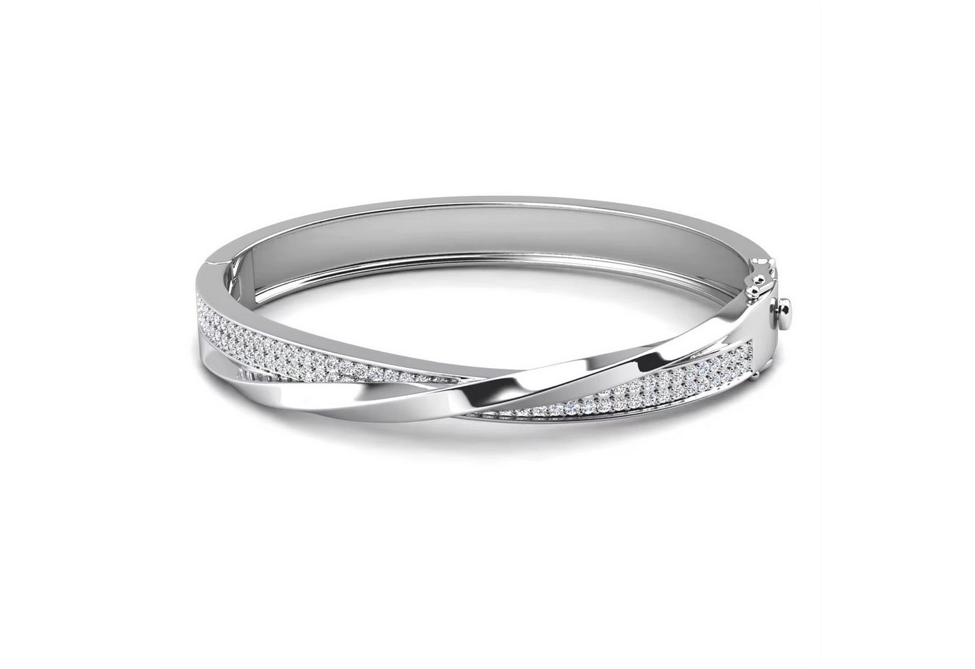 ROUGEMONT Armreif Funkelnder Damen Armreif mit funkelnden Kristallen von ROUGEMONT