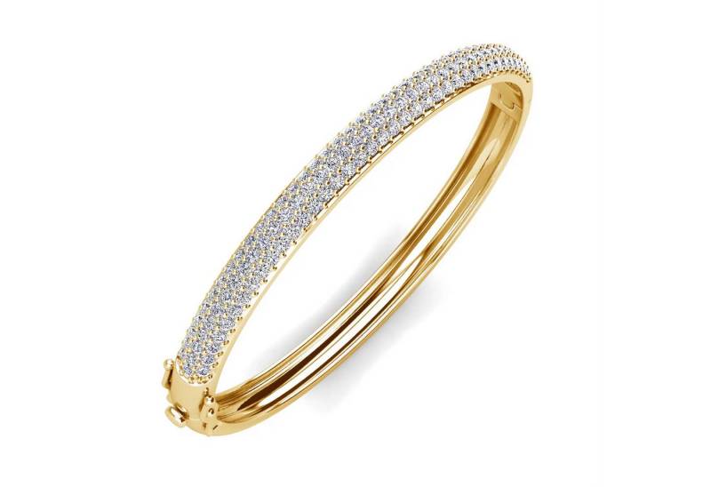 ROUGEMONT Armreif Funkelnder Zirkonia Damen Amreif Hypoallergen 18K Vergoldung, Funkelnder Damen Armreif ROUGEMONT Armreif Funkelnder Zirkonia Damen Amreif Hypoallergen 18K Vergoldung, Funkelnder Damen Armreif von ROUGEMONT