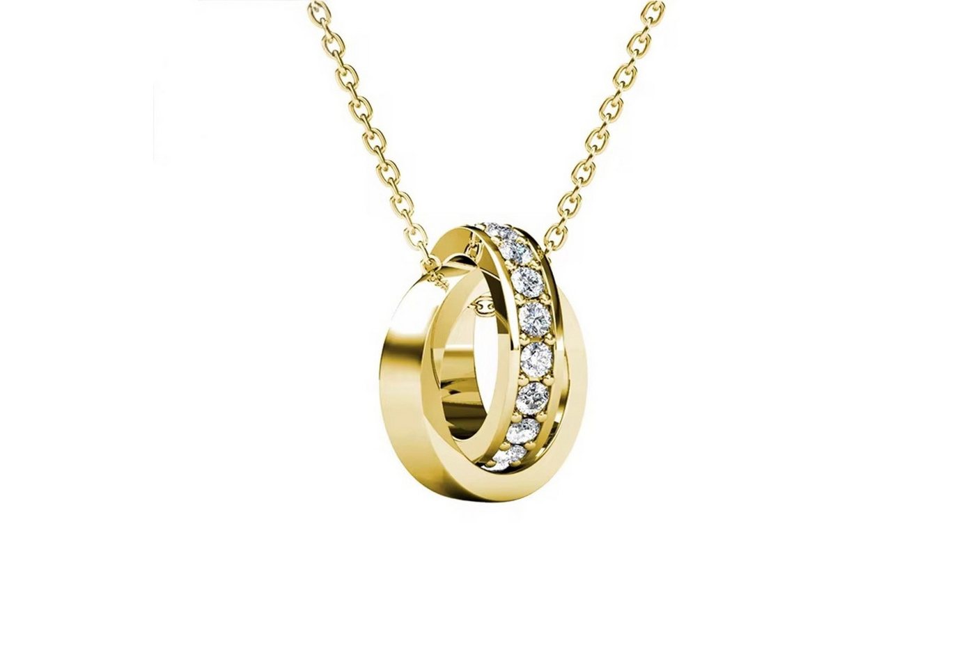 ROUGEMONT Kette mit Anhänger Zierliche Damen Anhänger Halskette 45cm, Hypoallergen von ROUGEMONT