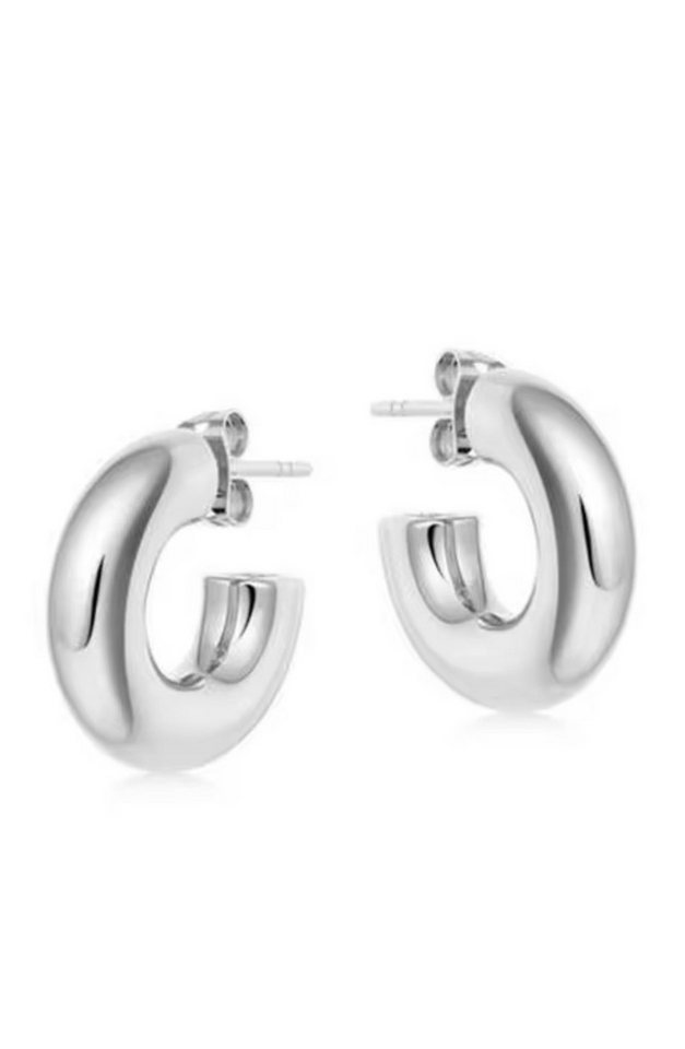 ROUGEMONT Paar Creolen Trendige Statement Creolen Ohrringe, Hypoallergen von ROUGEMONT