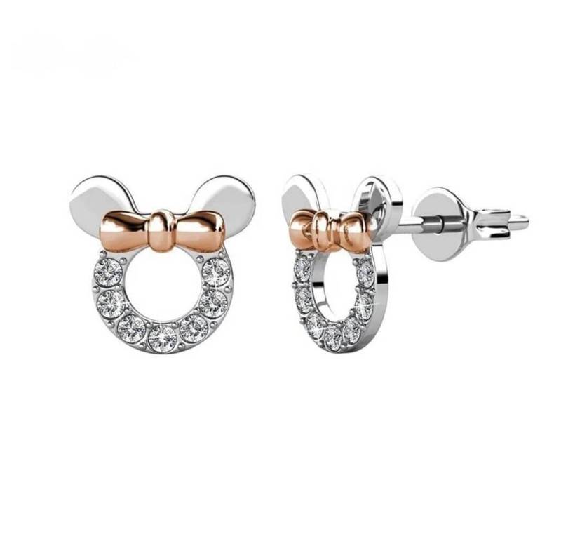ROUGEMONT Paar Ohrstecker Ohrstecker Damen Kinder Mickymouse 925 Sterling Silber Hypoallergen, Echtschmuck von ROUGEMONT