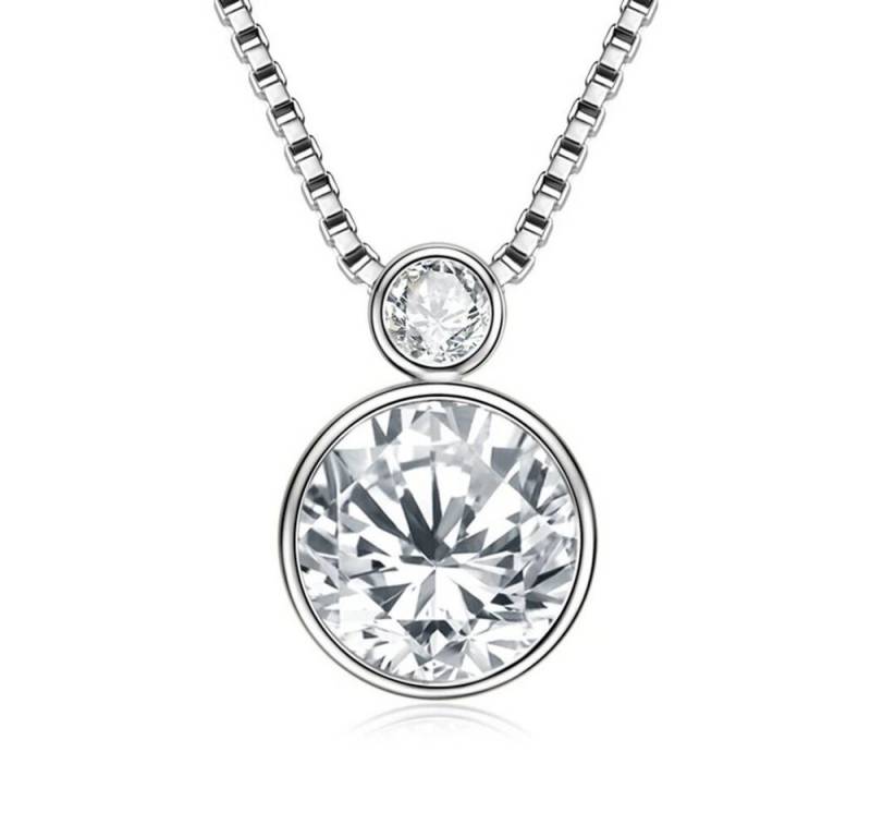 ROUGEMONT Schmuckset Funkelndes Moissanit Schmuck Set aus 925 Sterling Silber 18K Gold, Echtschmuck von ROUGEMONT