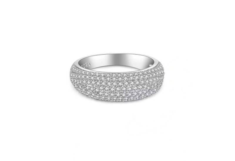 ROUGEMONT Silberring Funkelnder Damen Ring 925 Sterling Silber mit Kristall Besatz von ROUGEMONT