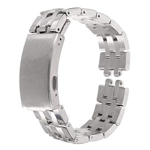 ROUHO 19mm Ersatzarmband aus Edelstahl mit Schraubendreher für Tissot PRC200 T17 T461 T014 T41 von ROUHO