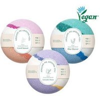 ROUND A’ROUND - Fizzy Sound Bath Bomb - 3 Types Blue Shower von ROUND A’ROUND
