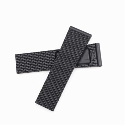 ROUREOX 24x20mm Silikon Quick Release Armband Wasserdicht für Breit-ling Avenger Seawolf-Schwarz C ROUREOX 24x20mm Silikon Quick Release Armband Wasserdicht für Breit-ling Avenger Seawolf-Schwarz C von ROUREOX