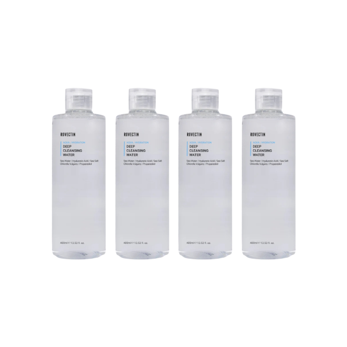 ROVECTIN - Aqua Deep Cleansing Water - 400ml (4ea) Set von ROVECTIN