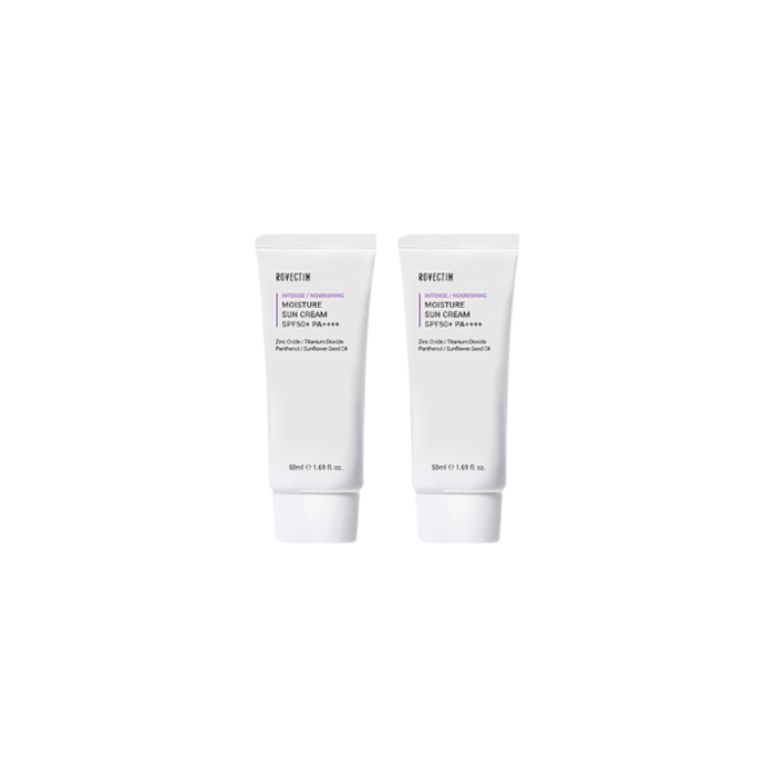 ROVECTIN - Intense Moisture Sun Cream SPF50+ PA++++ - 50ml (2ea) Set von ROVECTIN