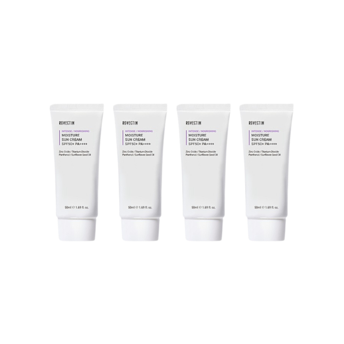 ROVECTIN - Intense Moisture Sun Cream SPF50+ PA++++ - 50ml (4ea) Set von ROVECTIN