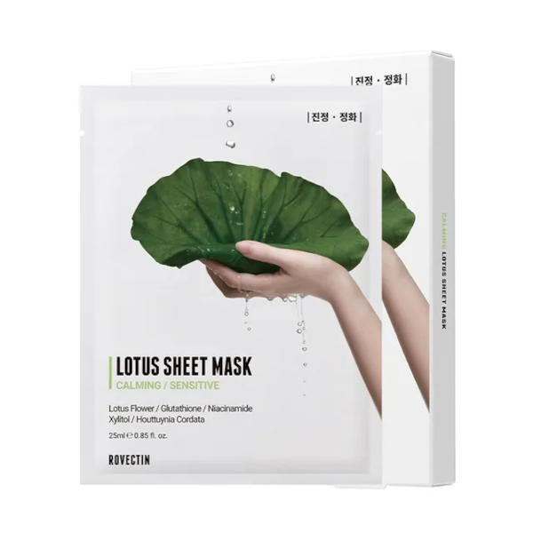 ROVECTIN - Lotus Sheet Mask  - 5pcs von ROVECTIN