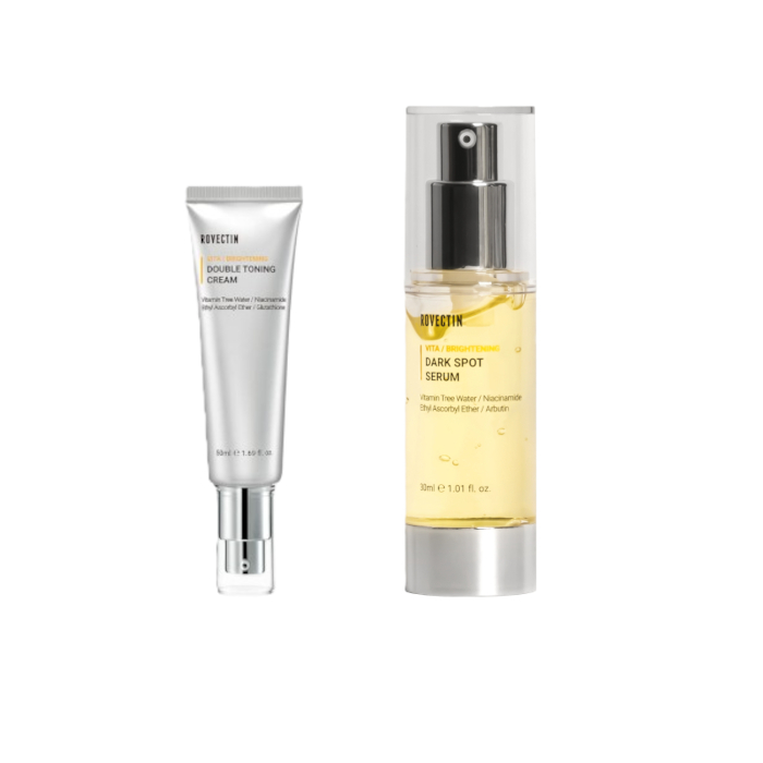 ROVECTIN - Vita Dark Spot Serum + Double Toning Cream Set von ROVECTIN