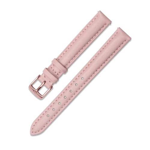 ROWCES Damen-Uhrenarmband aus Leder, 12mm – 20mm, Uhrenarmband, Ersatzzubehör + Installationswerkzeuge, 13mm von ROWCES