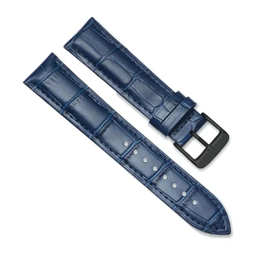 ROWCES Leder-Uhrenarmbänder, 12mm – 24mm, Uhrenarmband mit Dornschließe, Ersatzarmband für Uhren, 18mm von ROWCES