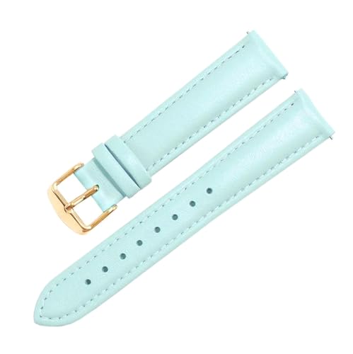 ROWCES Leder-Uhrenarmband für Damen-Atch-Ersatzarmbänder 12mm – 24mm mit Installationswerkzeugen, 18mm von ROWCES