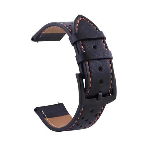 ROWCES Vintage-Leder-Uhrenarmband, 20mm, 22mm, Schnellverschluss-Uhrenarmband für Herrenuhren-Zubehör, 18mm von ROWCES