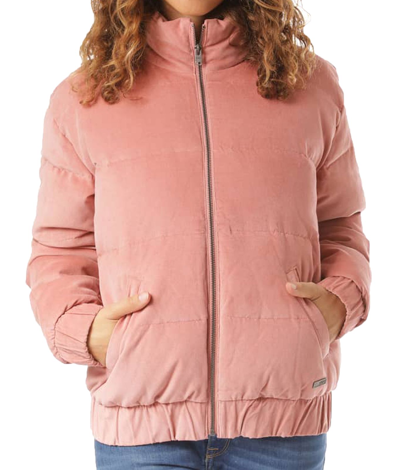 ROXY Adventure Coast wasserabweisende Damen Velour-Jacke ERJJK03350 MKM0 Altrosa von ROXY